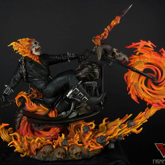 XM Studios Ghost Rider Statue, Hobbies & Toys, Toys & Games on Carousell