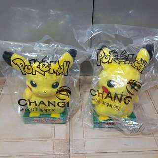Pokemon Pikachu Plush Toy From Changi Airport