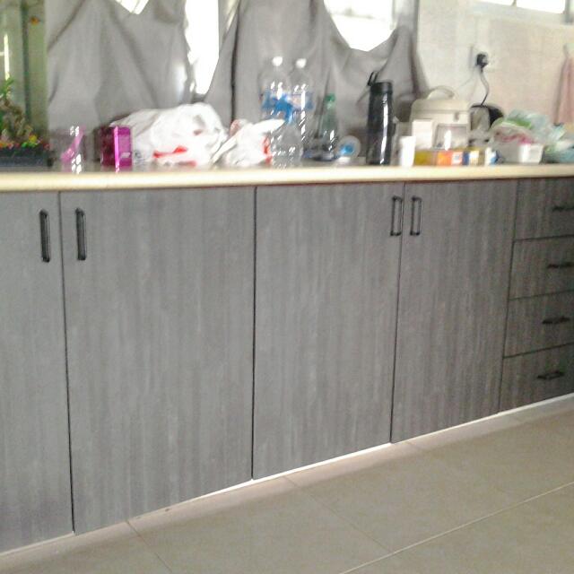 A Complete Set Of Kitchen Cabinet Doors Re Furbished With New