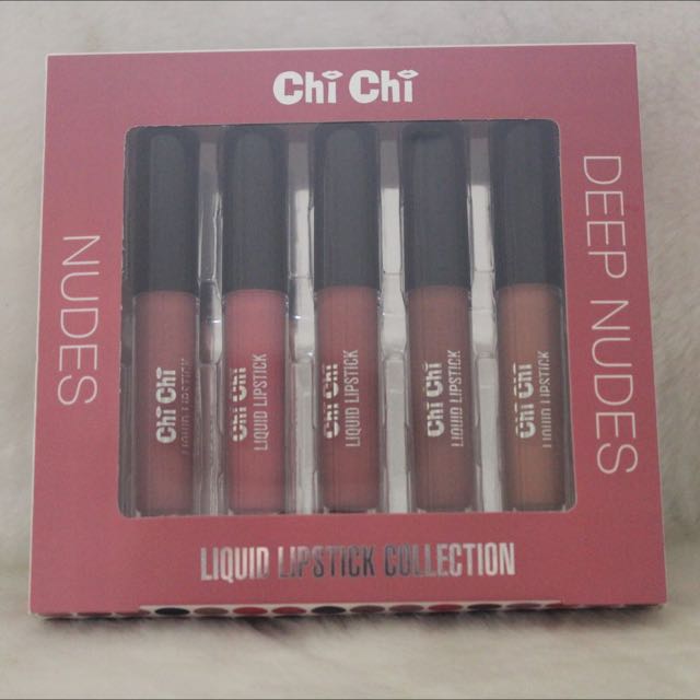 Chi Chi Nudes To Deep Nudes Liquid Lipstick Collection, Kesehatan