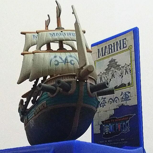 One Piece Marine 正义 Ship Hobbies Toys Memorabilia Collectibles Fan Merchandise On Carousell