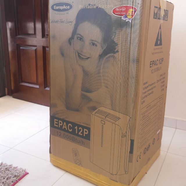 Portable Air Con Europace EPAC 12P (with Harvey Norman Extended
