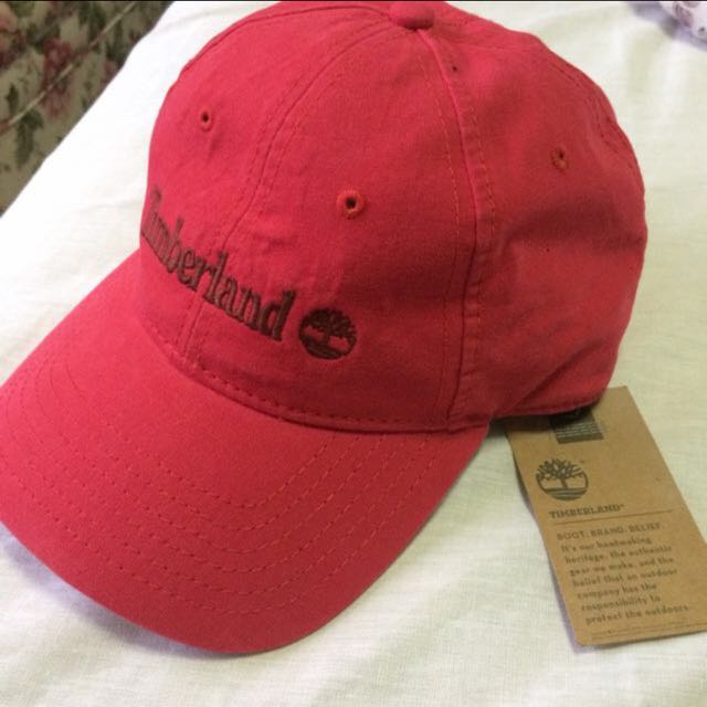 Red sales timberland hat