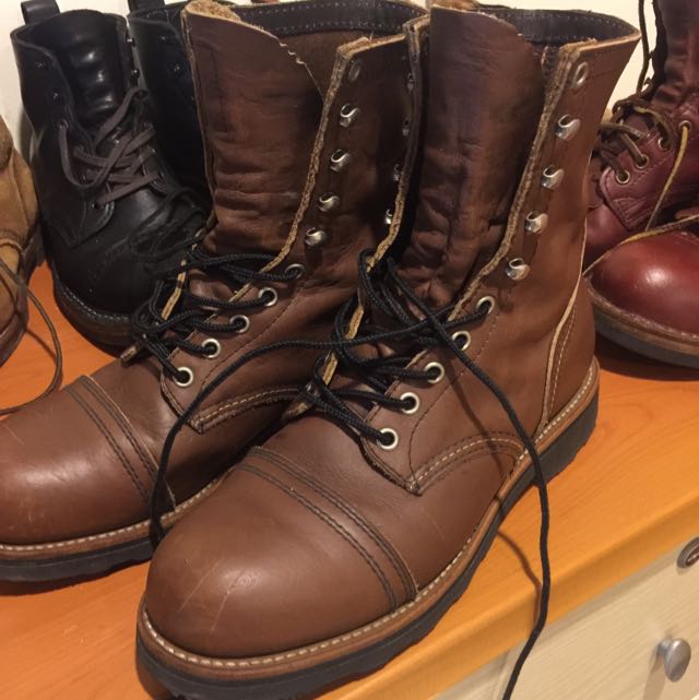 Redwing iron ranger steel toe Deadstock