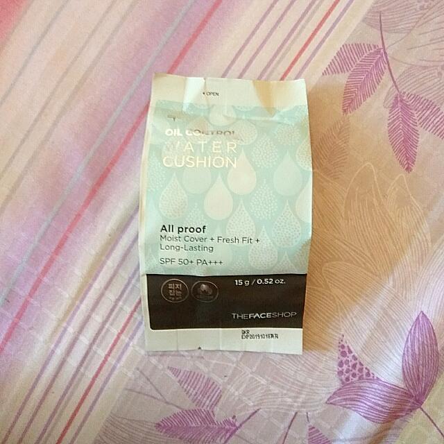 Refill The Face Shop OIL Control Water Cushion ( Original ), Beauty