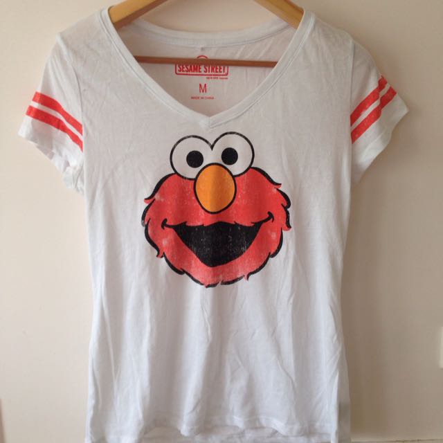 Sesame Street Elmo T Shirt Women S Fashion Clothes On Carousell