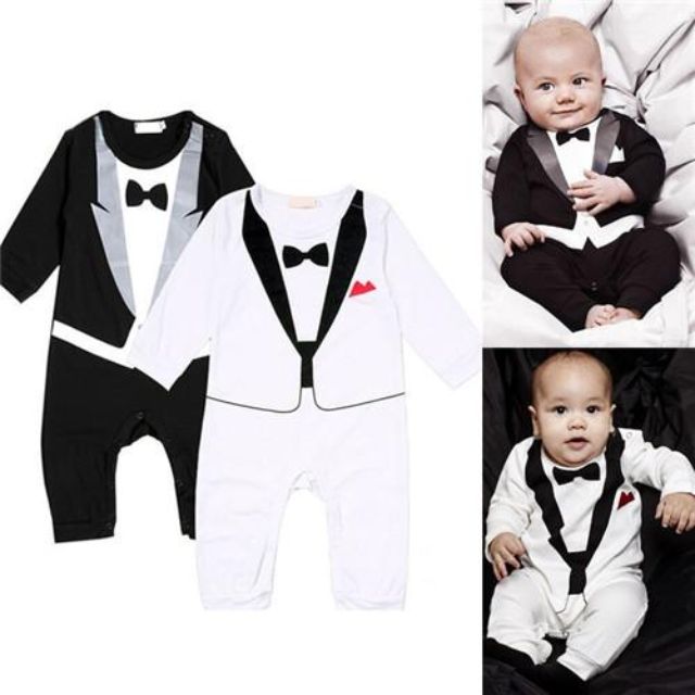 baby tuxedo suit