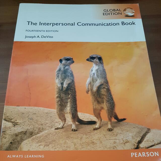 The Interpersonal Communication Book 14th edition – Joseph A. DeVito ...