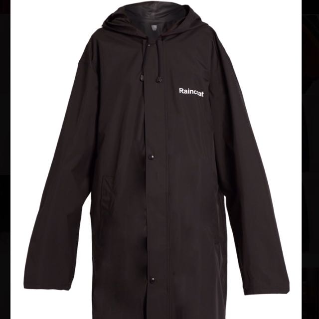 Vetements Matchfashion Korea exclusive definition print raincoat