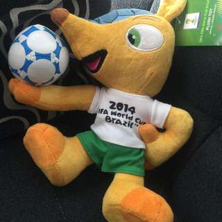 FIFA World cup 2014 Mascot Plush Toy