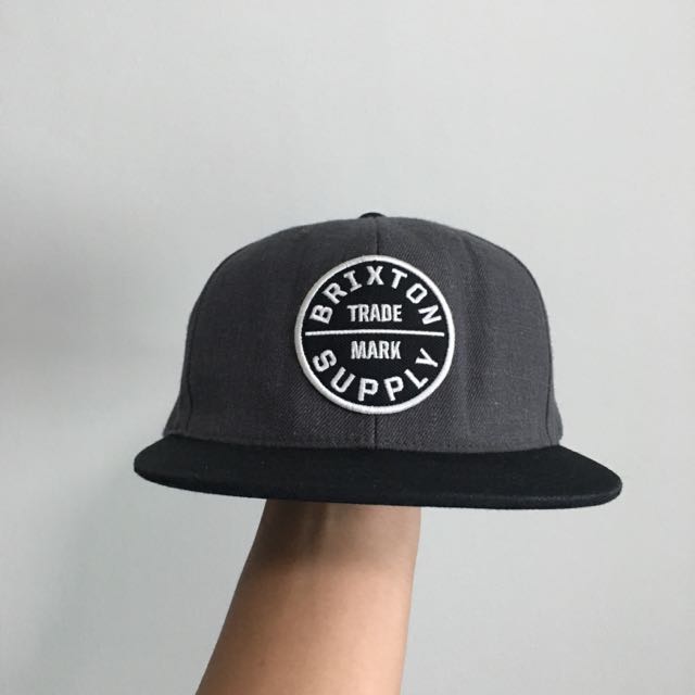 Mens grey snapback clearance