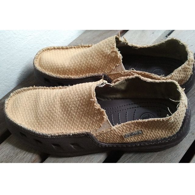 crocs fabric shoes