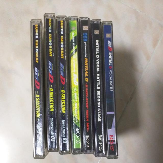 頭文字d Cd全套 音樂樂器 配件 Cd S Dvd S Other Media Carousell