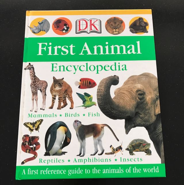 First Animal Encyclopedia Books Stationery Childrens - 