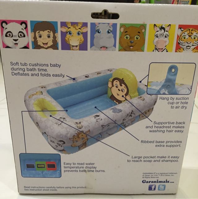 Garanimals inflatable baby on sale bathtub