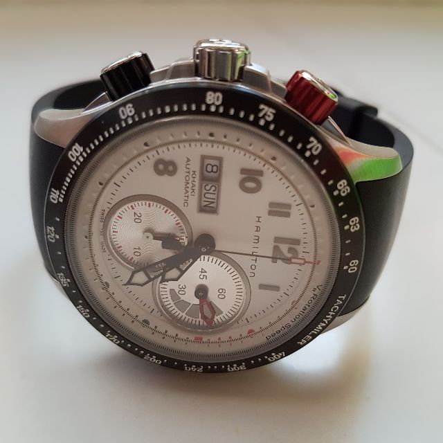 Hamilton Khaki Automatic Tachymiler Self Winding Chronograph