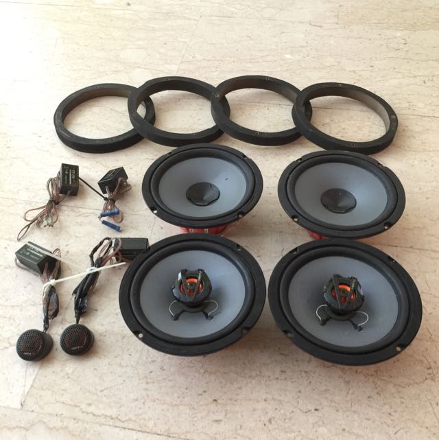 Hertz DCX 165 & DV 165 Component Speaker, Car Accessories on Carousell