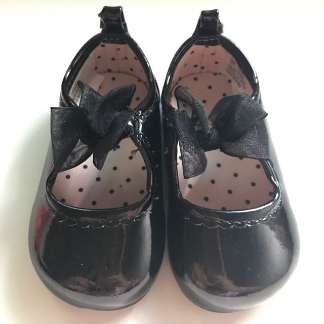 Girls black mary best sale jane shoes