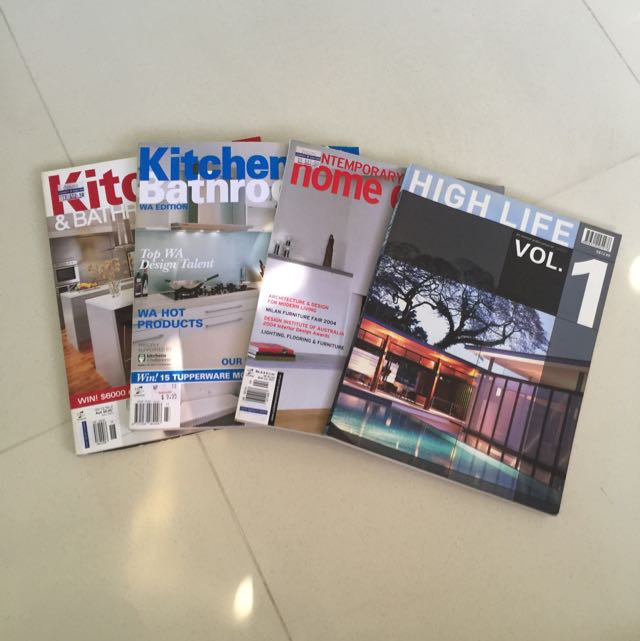 Interior Design Magazines Furniture Home Decor On Carousell