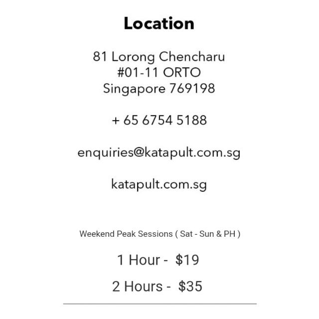 Katapult Trampoline Park Tickets Tickets Vouchers Event Tickets on Carousell