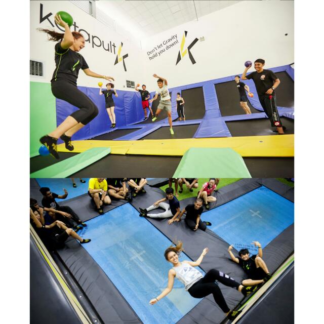 Katapult Trampoline Park Tickets Tickets Vouchers Event Tickets on Carousell