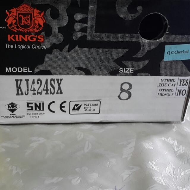 King's Executive Safety Shoe KJ424SX 