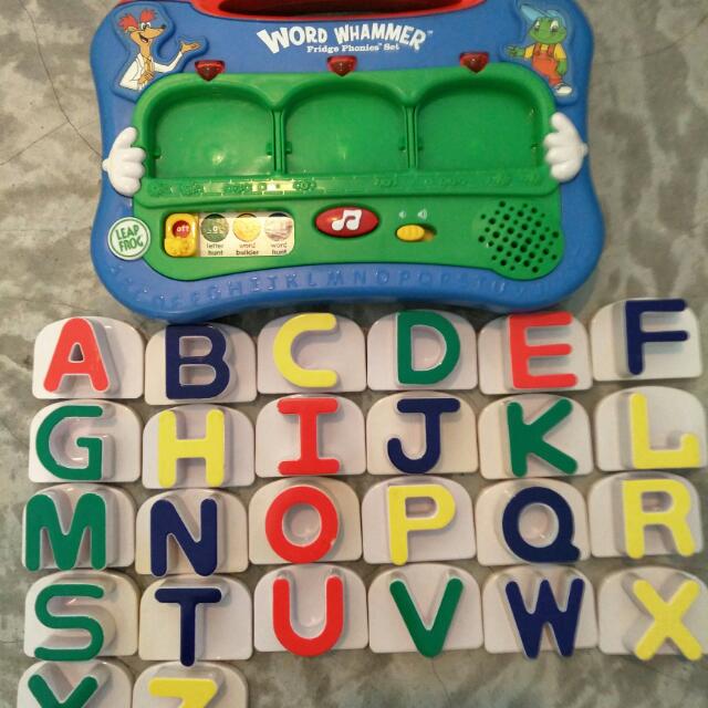 word whammer fridge phonics set