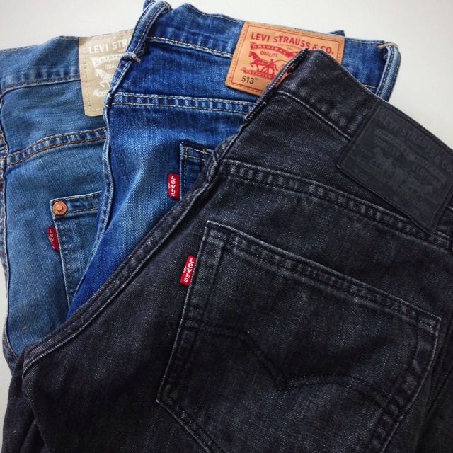 levi's men's 513 regular fit jeans