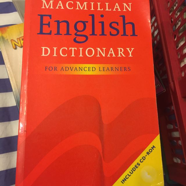 Macmillan English Dictionary For Advanced Learners, 興趣及遊戲, 書本 & 文具, 書本及 ...
