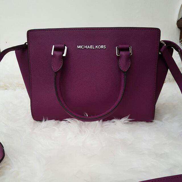 Michael kors selma purple 2025