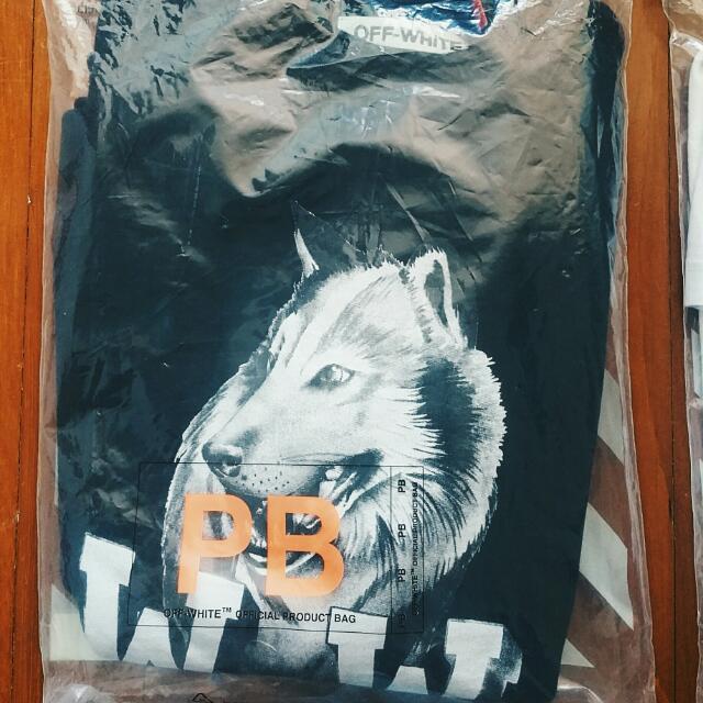 Off white wolf crewneck hot sale