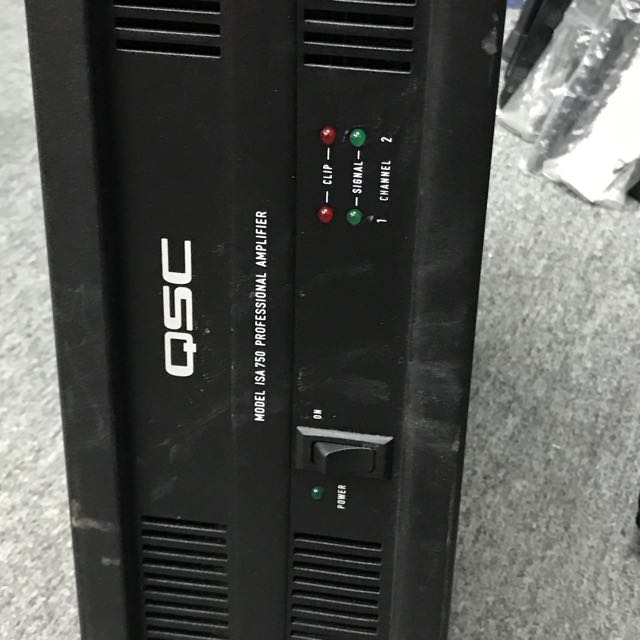 QSC Power Amplifier, Audio, Other Audio Equipment on Carousell