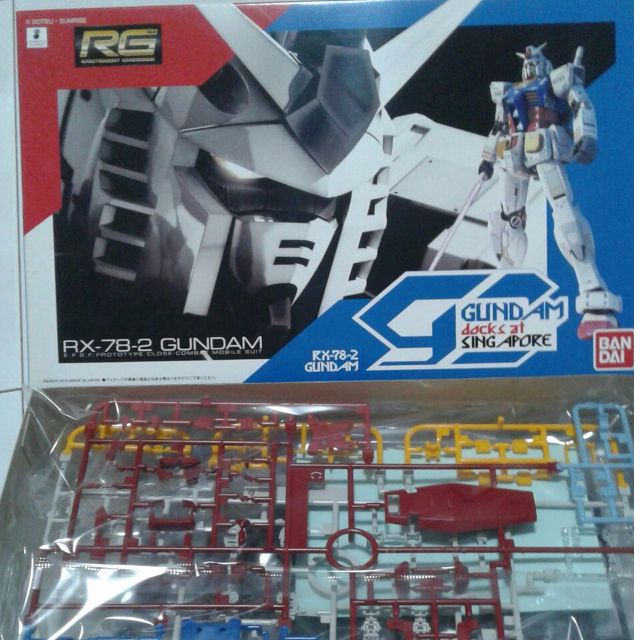 Rg Rx 78 2 Gundam Dock Singapore Edition Hobbies Toys Toys Games On Carousell