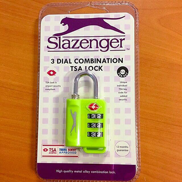 Slazenger Luggage Lock