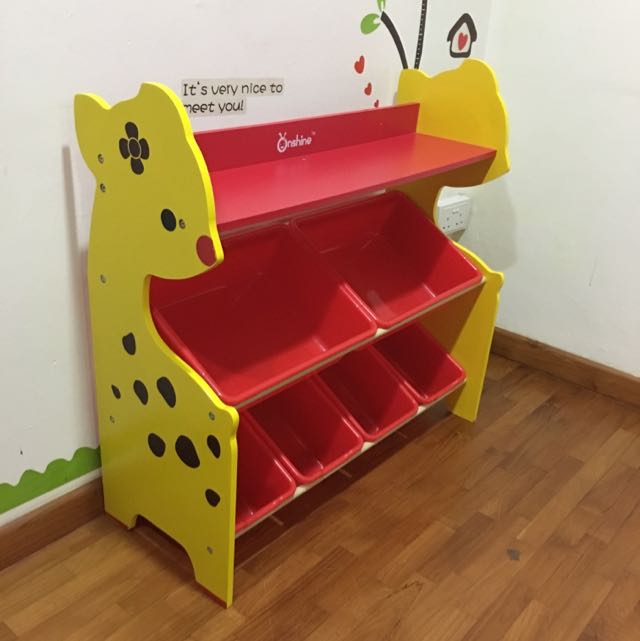 storage units for toys and books