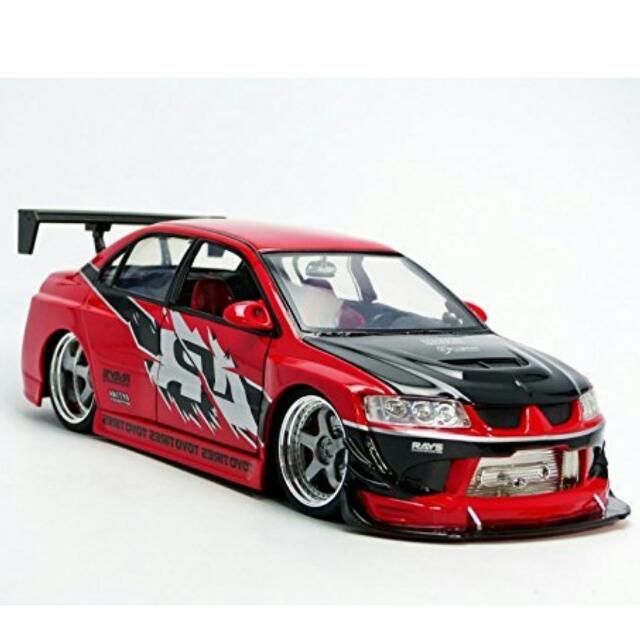 Super Rare 1:18 SEAN'S MITSUBISHI LANCER EVO VIII By Jada Fast And