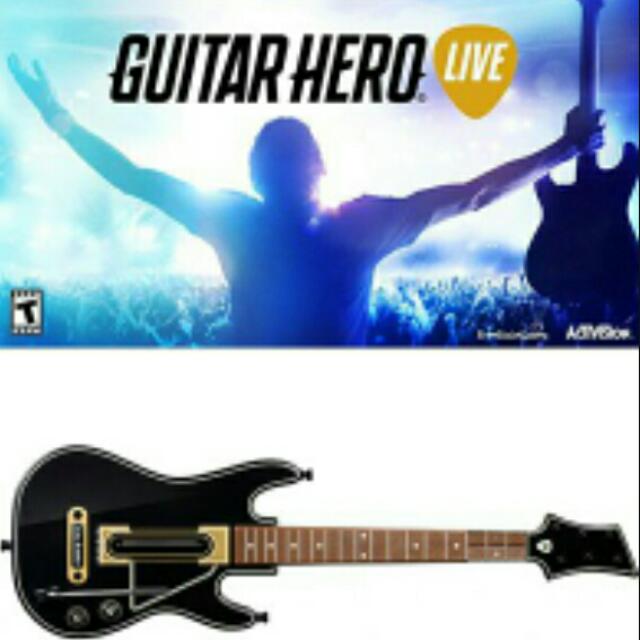 guitar hero live wii u
