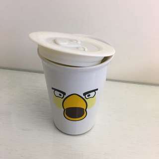 憤怒鳥 馬克杯 陶瓷杯 白