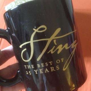 Sting Best Of 25 Years Mug