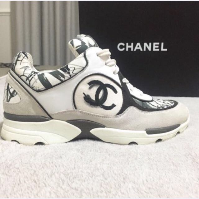 authentic chanel trainers