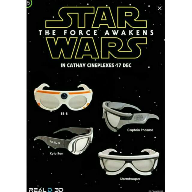 Bnip 3d Star Wars Glasses Everything Else On Carousell