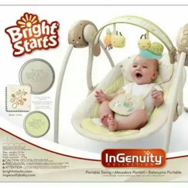Bright Starts Ingenuity Portable Swing Bella Vista