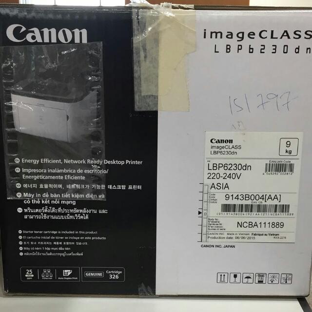 Canon Image Class LBP 6230 Printer., Computers & Tech, Printers ...