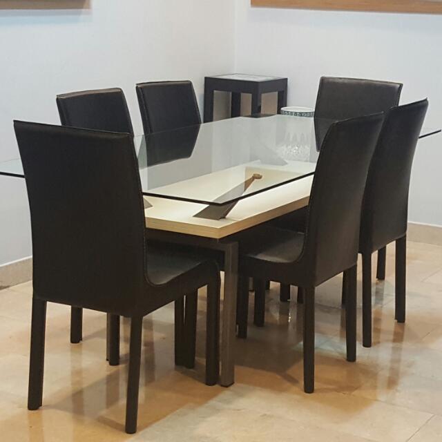Celini Dining Table And Chairs Set Furniture Tables Chairs On Carousell