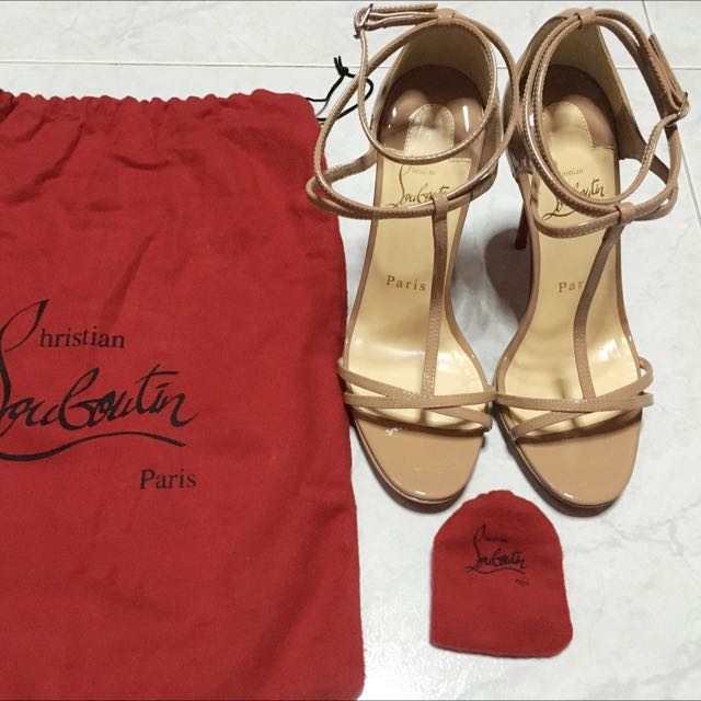 Christian louboutin strappy best sale sandals