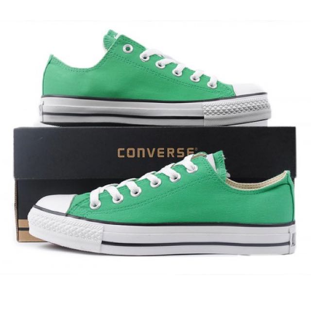 Chuck Taylor LIMITED EDITION Converse All Star Green Classic Low Cut Sneakers