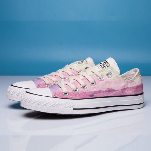 pink and green converse all stars