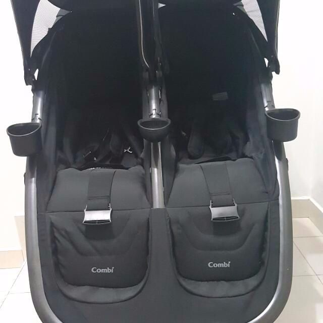 Combi fold n go double stroller outlet