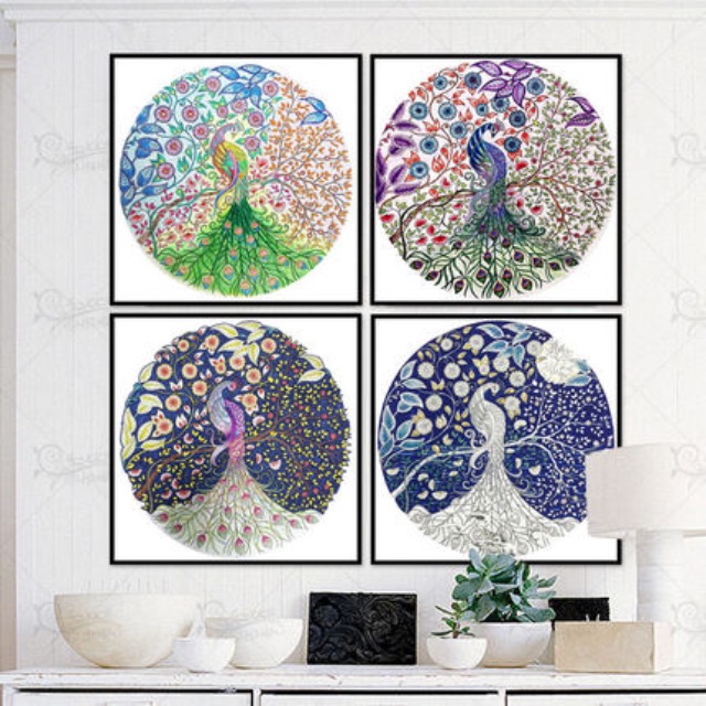 Clearance Diy Secret Garden Full Diamonds Painting Diamond
