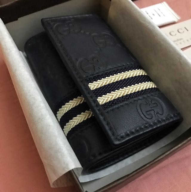 Gucci Key Pouch, Men's Fashion, Bags, Belt bags, Clutches and Pouches